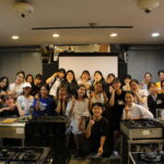 Korean cooking class with Daedong Taxation high school & Hanguk University of Foreign Studies