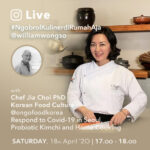Live Chat at Instagram with Chef William Wongso