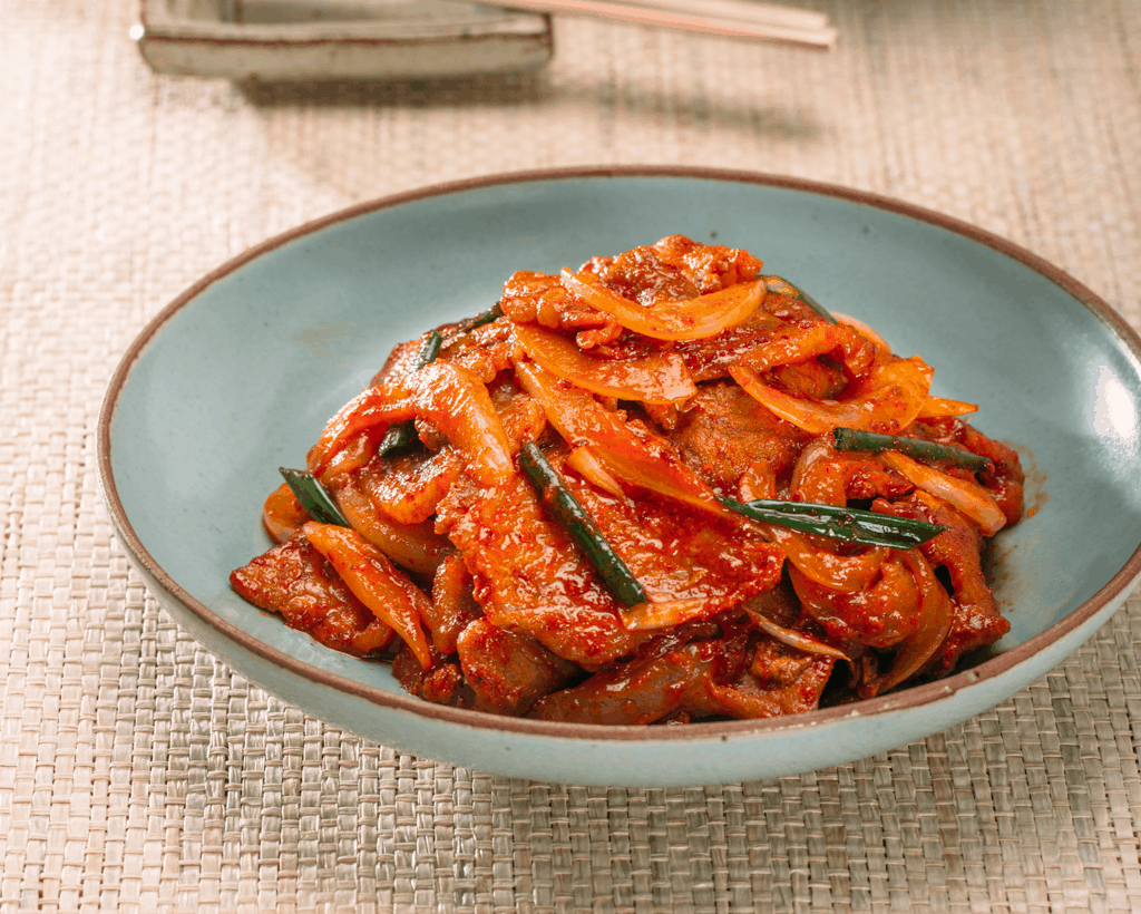 Korean Spicy Pork Stir Fry (Jeyuk Bokkeum)